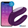 Satisfyer Stimulateur connecté Double Joy Satisfyer Mauve